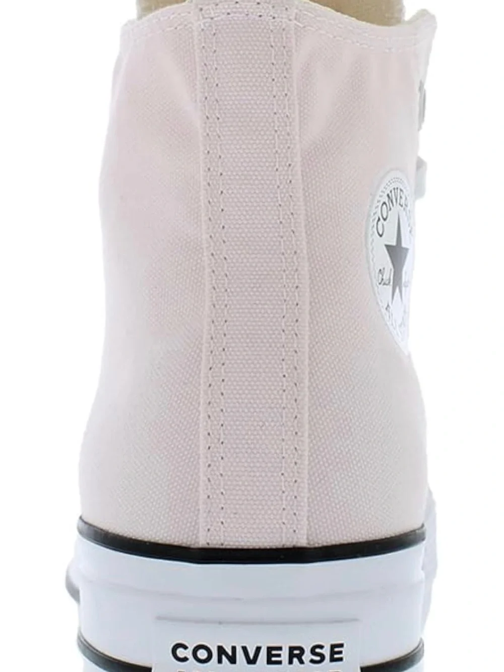 Converse High Top Canvas Platform Sneaker - Light Pink